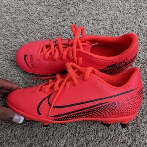 NIKE MERCURIAL NEON ORANGE/BLACK SOCCER CLEATS